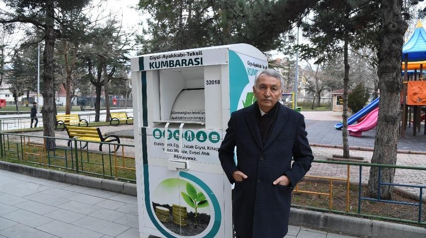 Giysi, Ayakkabı ve Tekstil Kumbarası ile geri d&ouml;n&uuml;ş&uuml;me b&uuml;y&uuml;k katkı