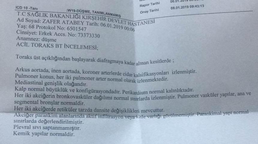 CHP eski İl Disiplin Başkanı Zafer Atabey&rsquo;den &rsquo;darp&rsquo; iddiası