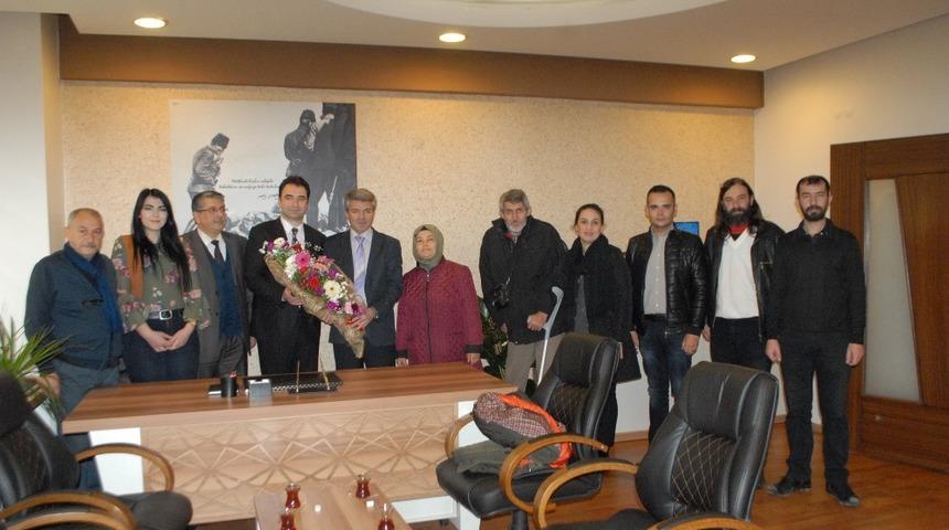 Kent Konseyi Engeliler Meclisi, Afyonkarahisar Basın Yayın Derneği&rsquo;ni ziyaret etti