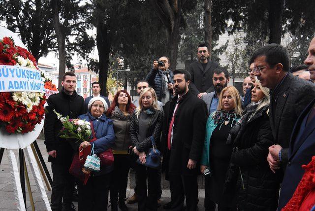 Zeybekci'den Zübeyde Hanım'ın kabrine ziyaret