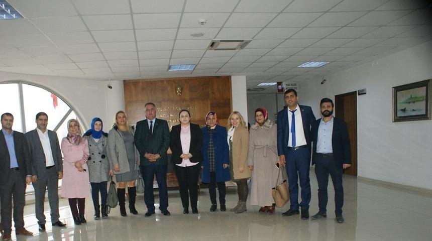 Sağlık-Sen&rsquo;den Kaymakam Nazlı Demir&rsquo;e ziyaret