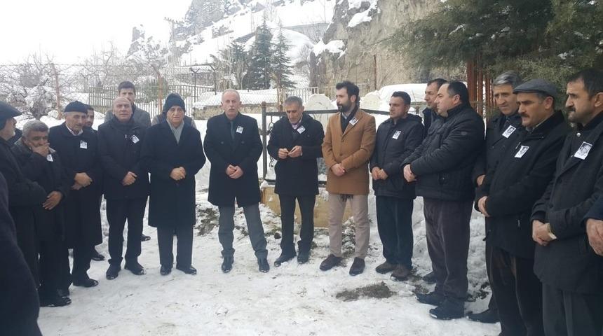 Avukat Cumhur Keskin, mezarı başında anıldı