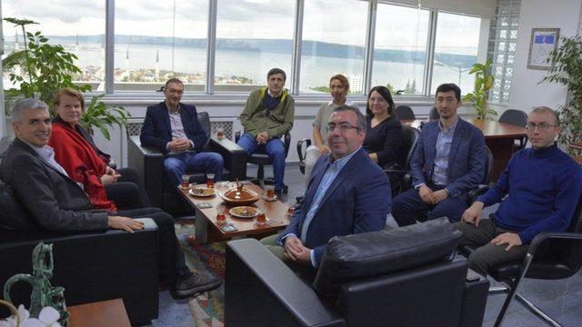 Elektronik Atıklar Konulu AB Projesi Ekibi ÇOMÜ’de