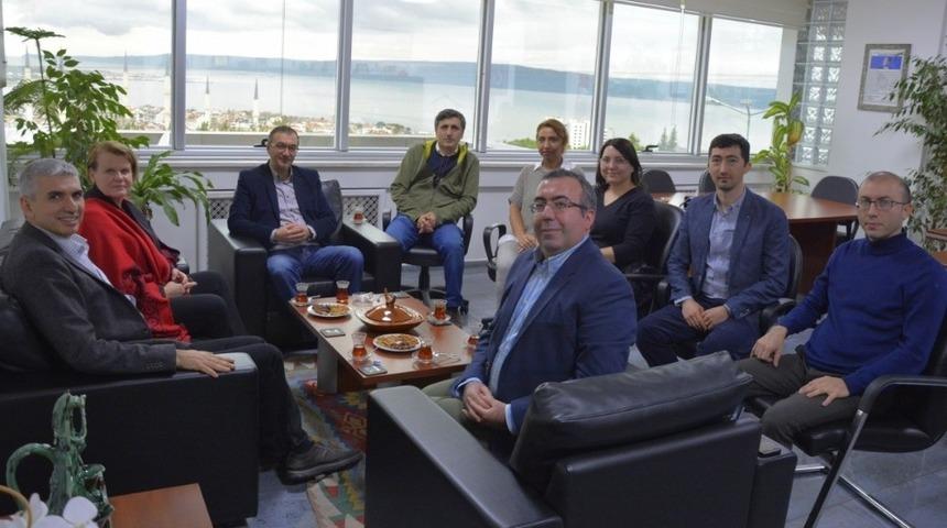 Elektronik Atıklar Konulu AB Projesi Ekibi ÇOMÜ’de