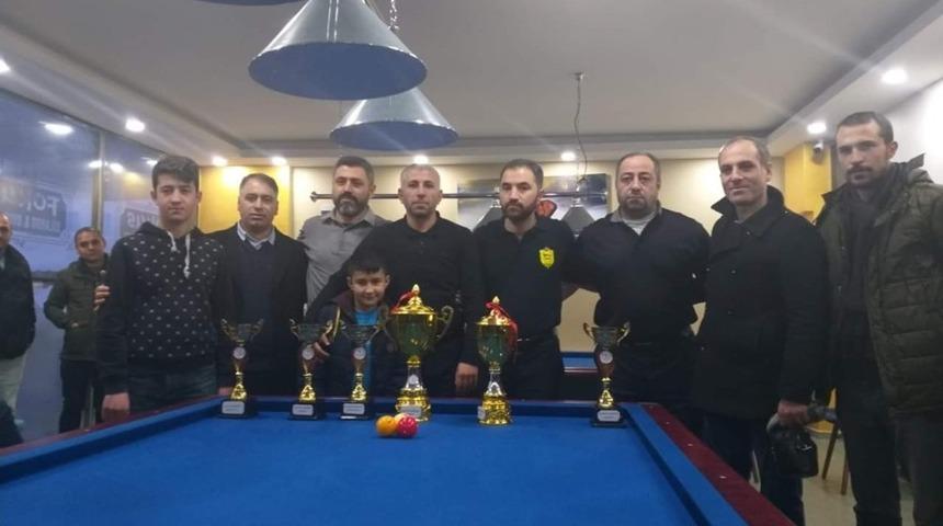 Bitlis&rsquo;te 3 Bant Bilardo İl Birinciliği Turnuvası