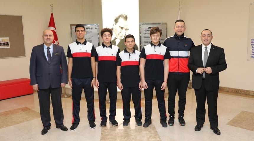 SANKO Okulları Tenis Takımı il ikincisi