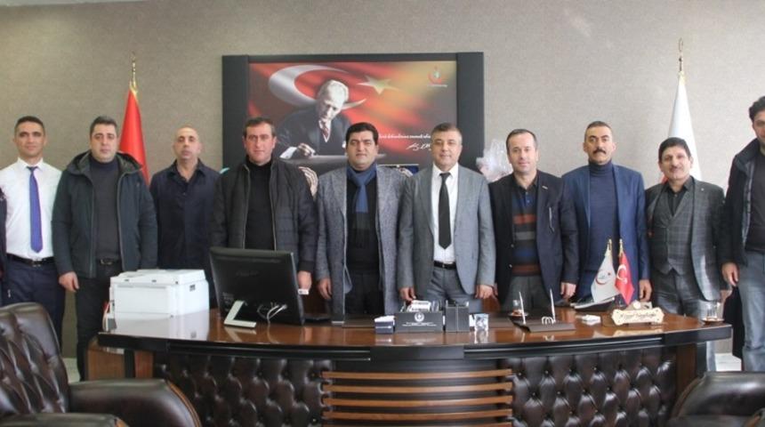 Burukiler Aşireti Derneğinden M&uuml;d&uuml;r S&uuml;nnet&ccedil;ioğlu&rsquo;na ziyaret