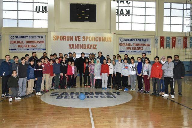 Şahinbey Belediyesi’nden Goalball turnuvası