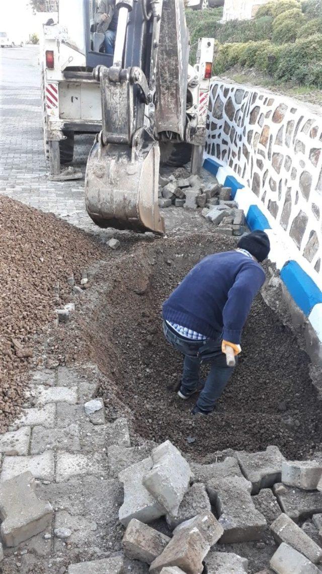 Gümüşlük ve Koyunbaba’da çalışmalar sürüyor