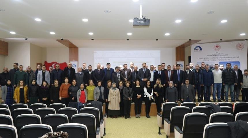 Elazığ&rsquo;da &ldquo;&Ccedil;evre Dostu Tarımsal &Uuml;retim Y&ouml;ntemleri&rdquo; projesi