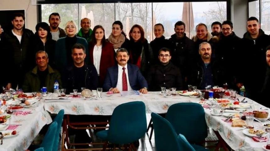 Başkan Akın projelerini a&ccedil;ıkladı