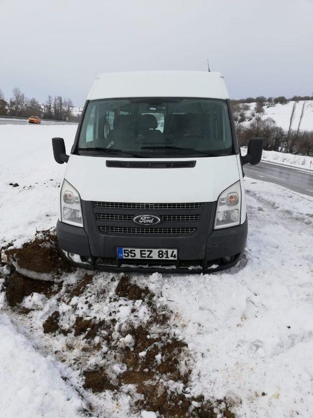 Sungurlu’da iki ayrı trafik kazası