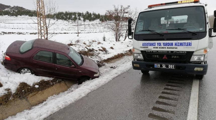Sungurlu&rsquo;da iki ayrı trafik kazası