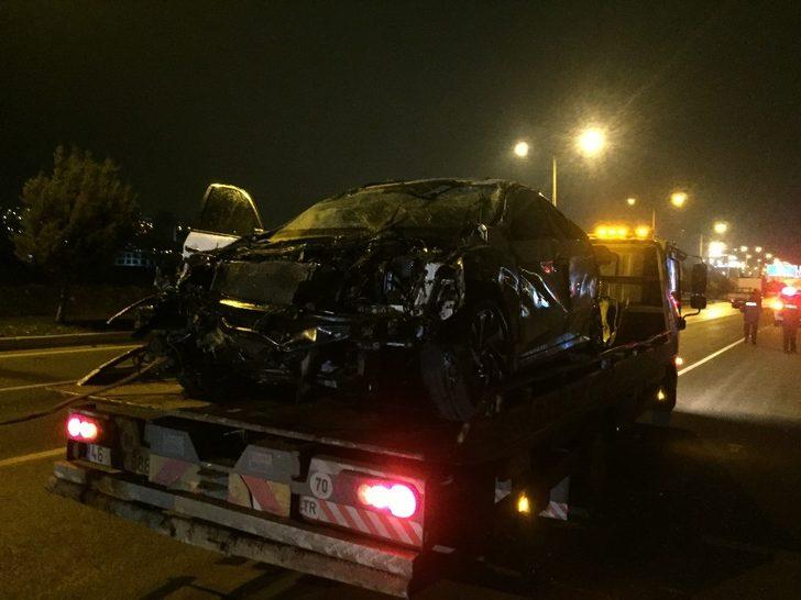 Kahramanmaraş’ta alkollü sürücü takla attı G1