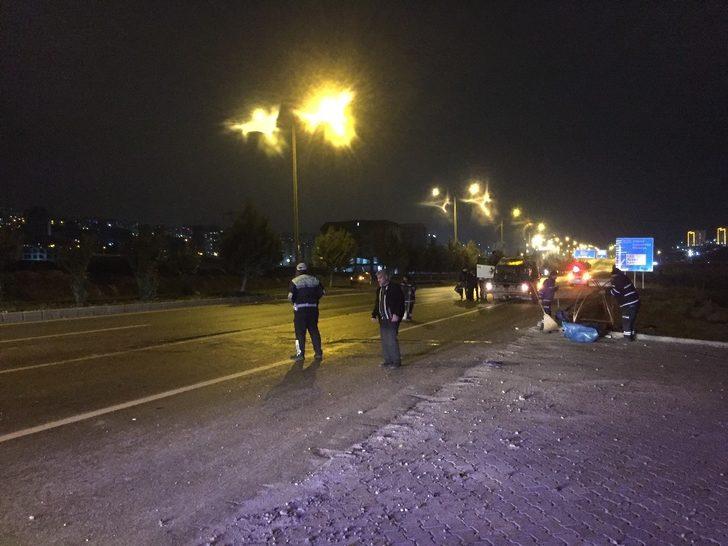 Kahramanmaraş’ta alkollü sürücü takla attı G3