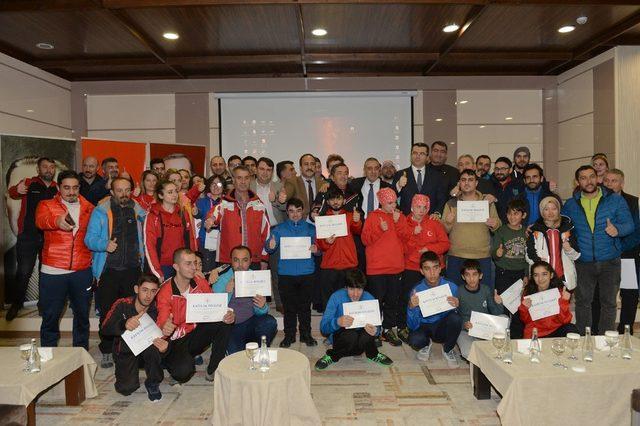 Özel Sporcular Türkiye Kayak Şampiyonası Erzurum’da başladı