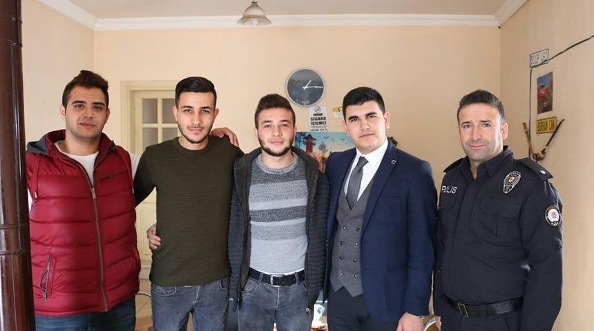 Acıg&ouml;l Kaymakamı Erdoğan esnafları ziyaret etti