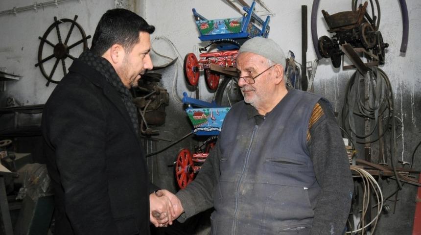 AK Parti Belediye Başkan adayı Arı, &ldquo;Biz vatandaşlarımızın oylarına değil g&ouml;n&uuml;llerine talibiz&rdquo;