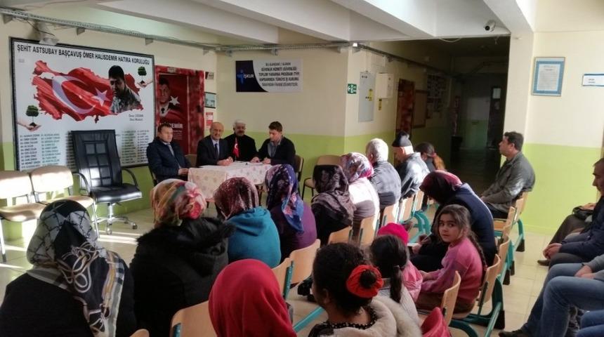 Yerk&ouml;y&rsquo;de veliler bilgilendirildi