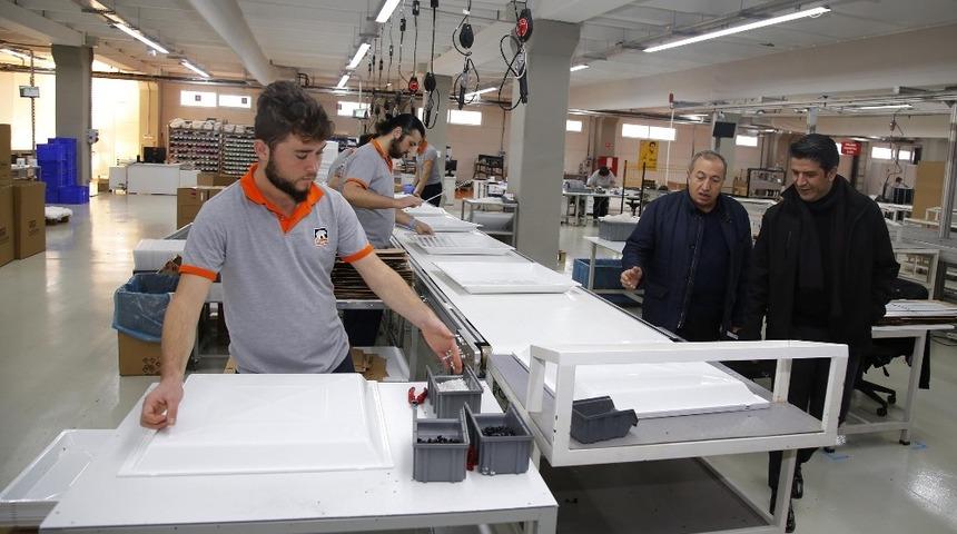 Başkan Gen&ccedil;, Antalya OSB&rsquo;de