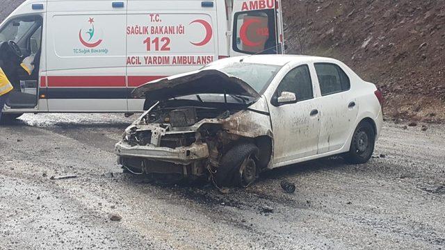 Balıkesir’de kaza: 1 yaralı