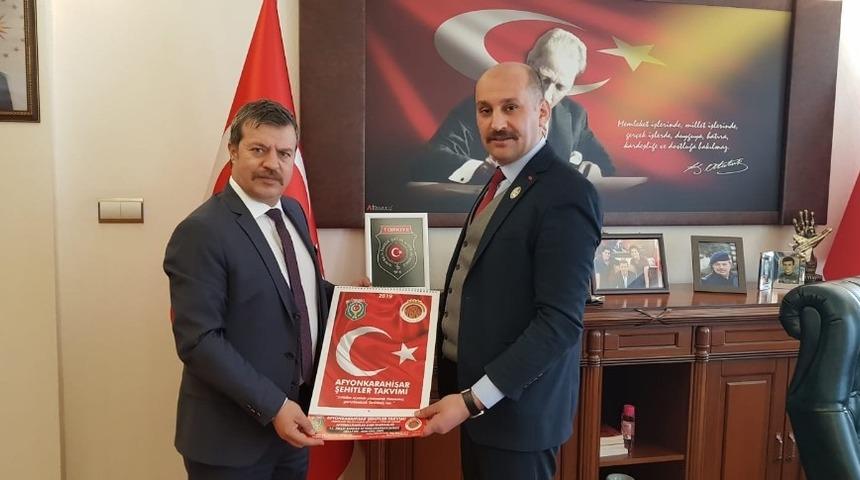 Şehit ailelerinden emniyet ve jandarmaya ziyaret