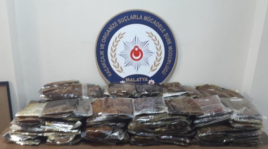 Malatya’da kaçakçılık operasyonu