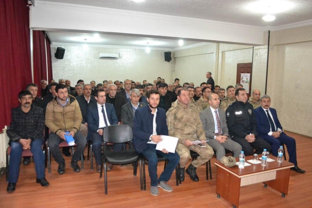 Sason&rsquo;da &lsquo;Uyuşturucuyla M&uuml;cadele Toplantısı&rsquo; yapıldı