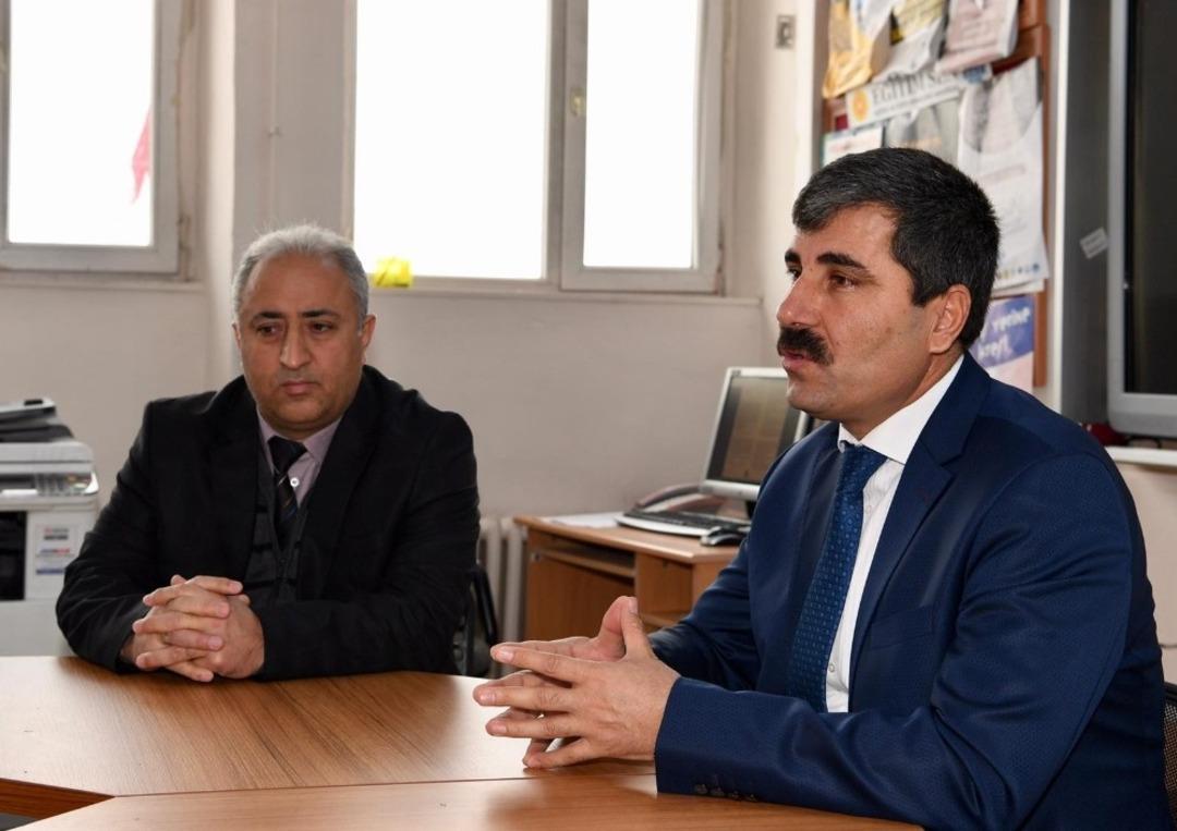 Başkan Asya, Fatma Aliye Mesleki ve Teknik Anadolu Lisesini ziyaret etti