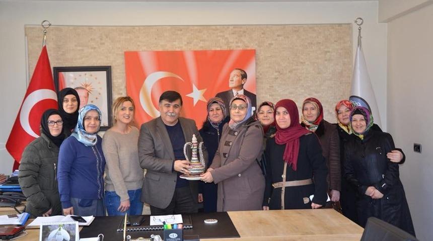 EMKO üyelerinden Başkan Koca’ya teşekkür ziyareti