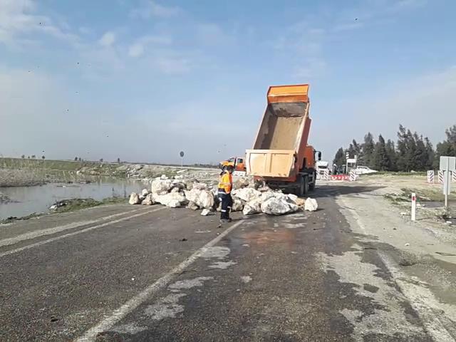 Adana'da tarım arazileri baraj suyu altında