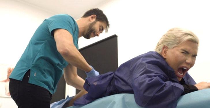 Estetik bağımlısı 'Ken Bebek' yine uslu durmadı  G5