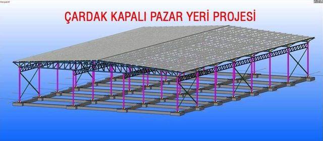 Çardak Belediyesi Kapalı Pazar Yeri Projesini hayata geçiriyor