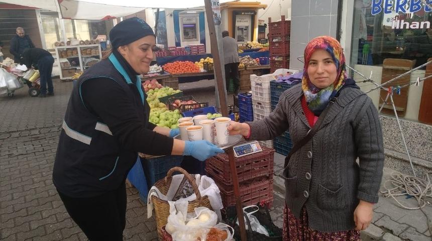 B&uuml;y&uuml;kşehirden sıcak &ccedil;orba