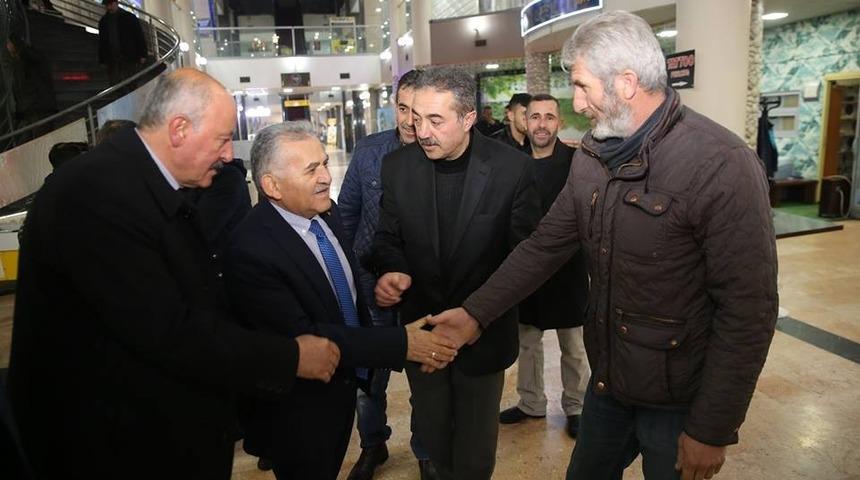 Başkan B&uuml;y&uuml;kkılı&ccedil; Taşlık ve Kavaklık K&ouml;yleri Birlik Beraberlik Gecesi&rsquo;nde