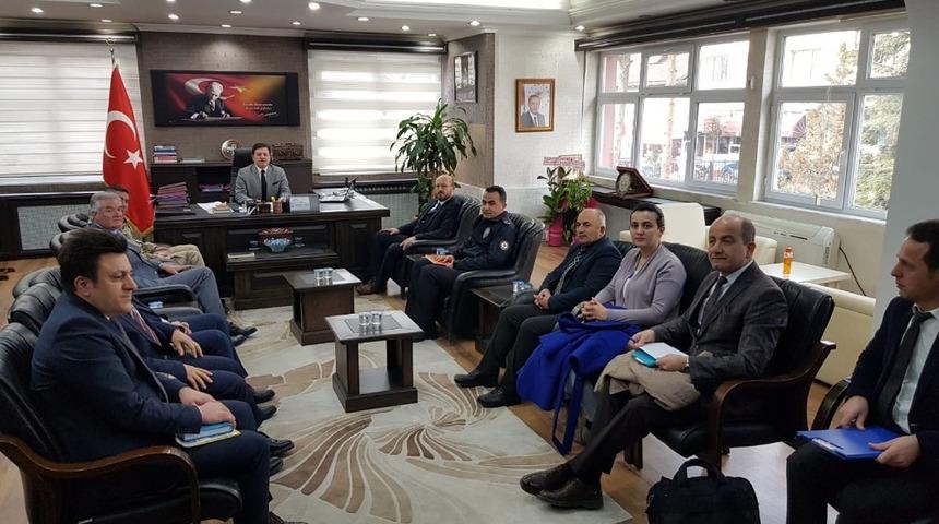 Niksar&rsquo;da Emniyet Koordinasyon ve Danışma Toplantısı