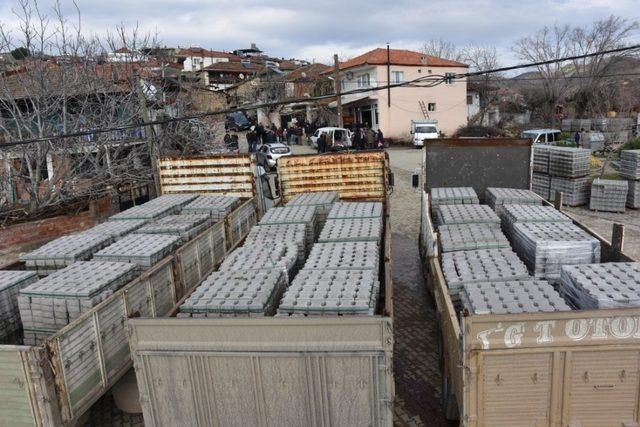 Başkan Uçak sözünü tuttu, Soğanlı kilit parkeye kavuşuyor