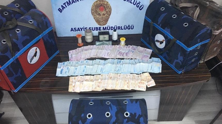 Batman&rsquo;da horoz d&ouml;v&uuml;şt&uuml;renlere operasyon