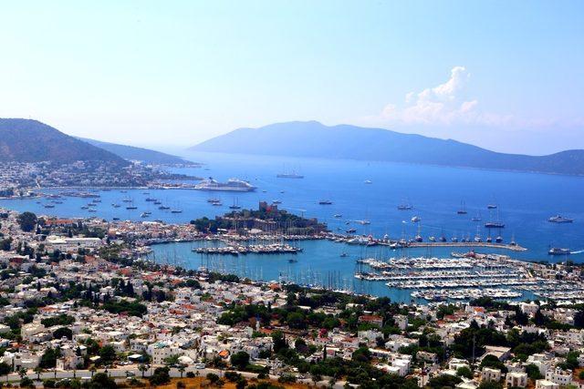 Bodrum’a gelen turist sayısındaki artış sürüyor