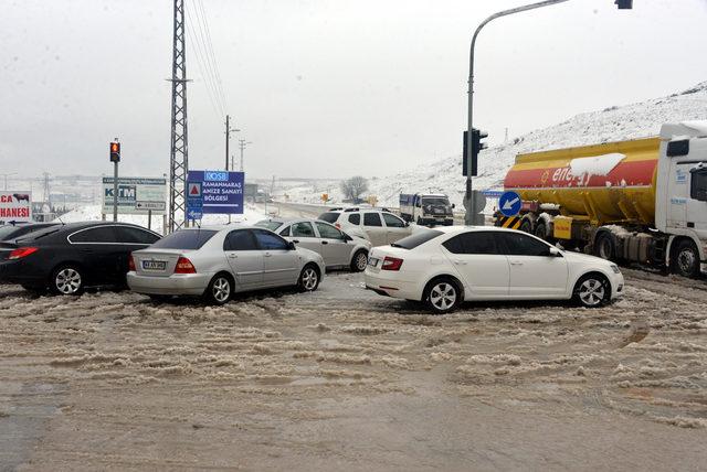 Kahramanmaraş-Kayseri yolu ulaşıma kapandı