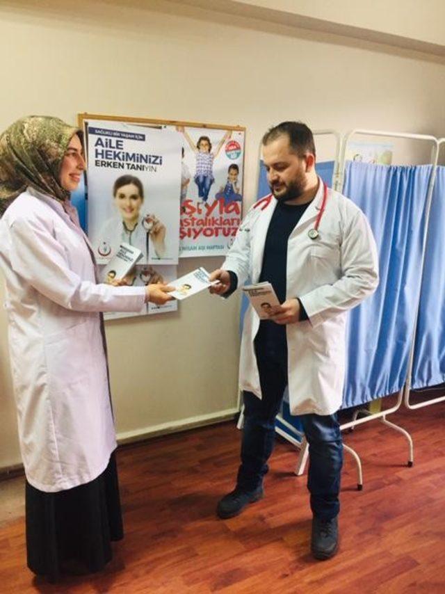 Mardin’de ‘Aile Hekimlerinizi Erken Tanıyın’ stantları açıldı