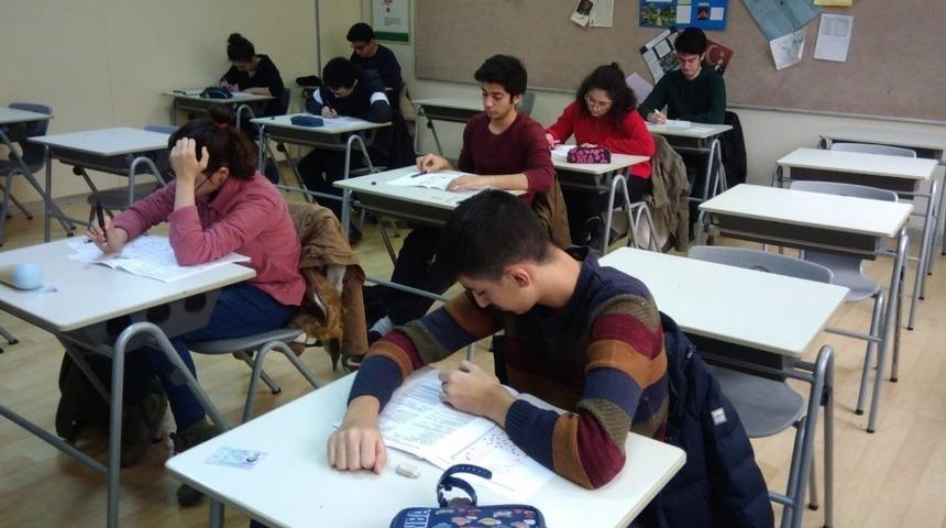 SANKO okulları coğrafya olimpiyatları sınavına ev sahipliği yaptı