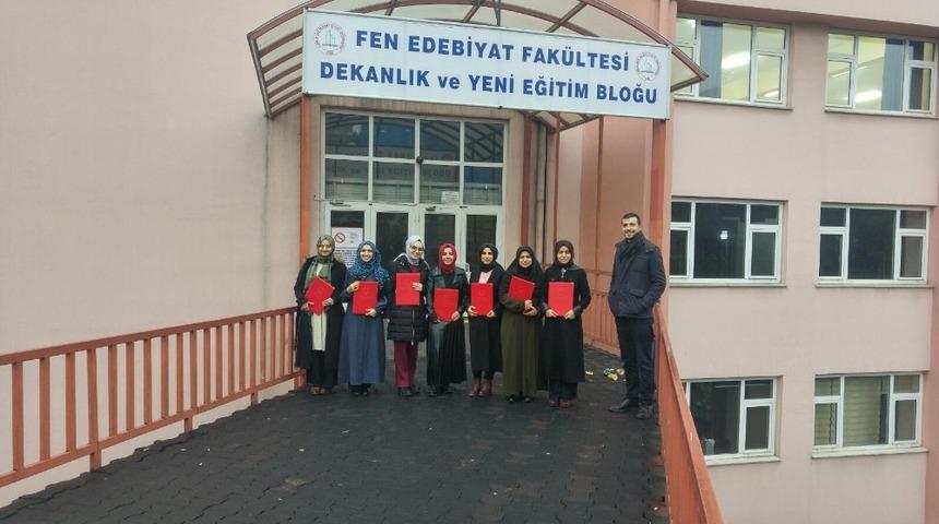 S&uuml;rekli eğitim merkezi genel İngilizce kursu tamamlandı