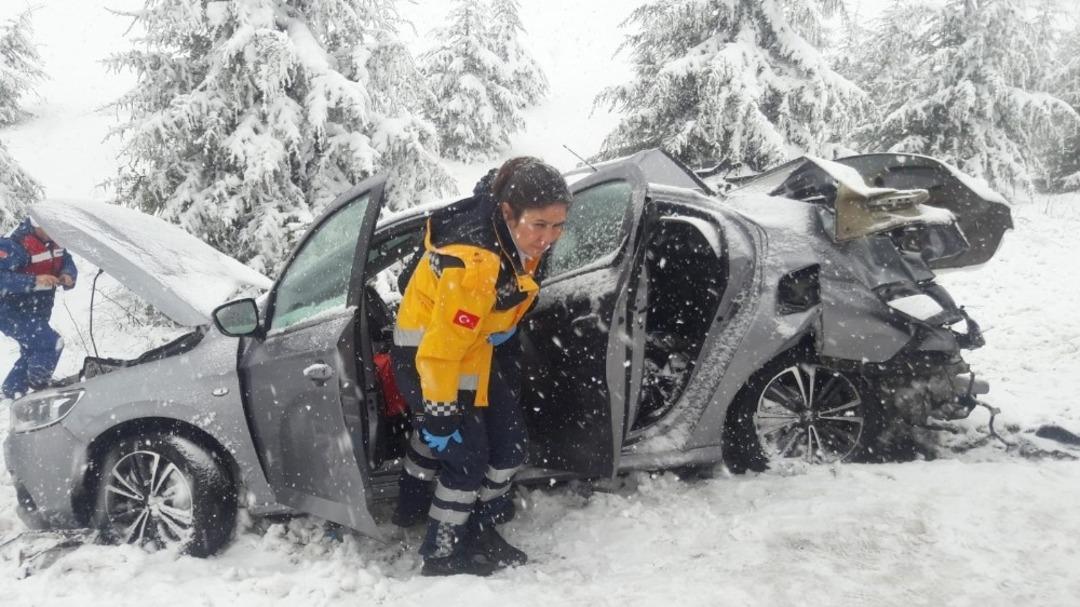 Eskişehir&rsquo;de trafik kazası, 1 &ouml;l&uuml; (1)