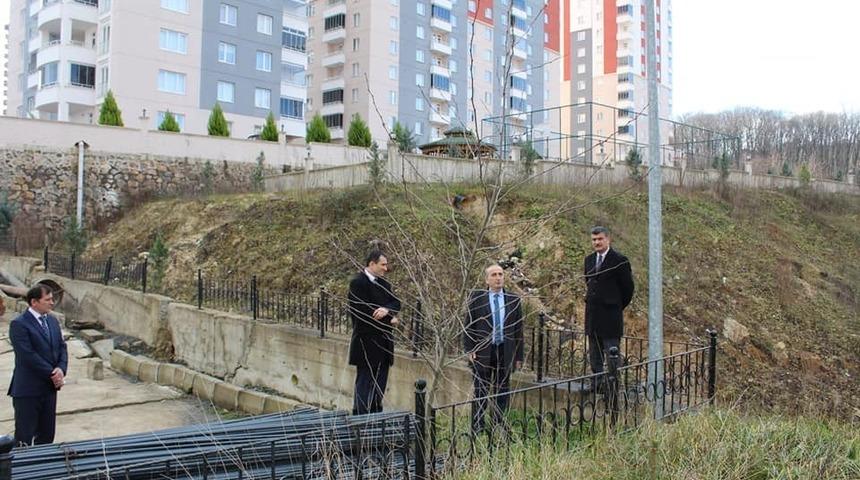 M&uuml;d&uuml;r Atinkaya eğitim yatırımlarını inceledi