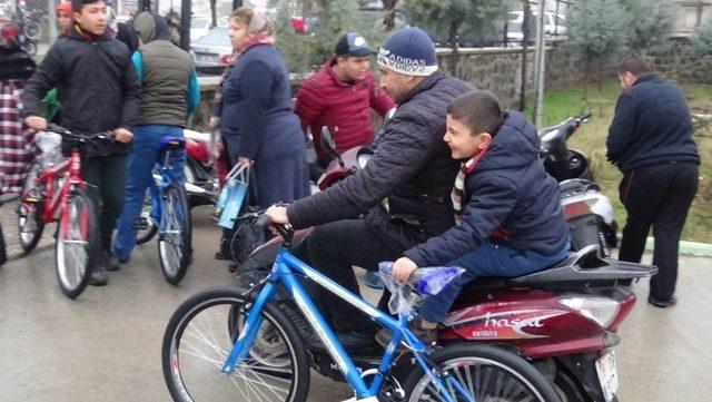 Kilis’te 15 bin eve 15 bin bisiklet kampanyası