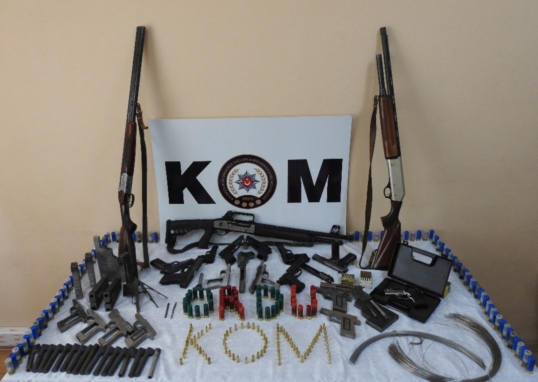 Ordu&rsquo;da silah ka&ccedil;ak&ccedil;ılığı operasyonunun detayları netleşti