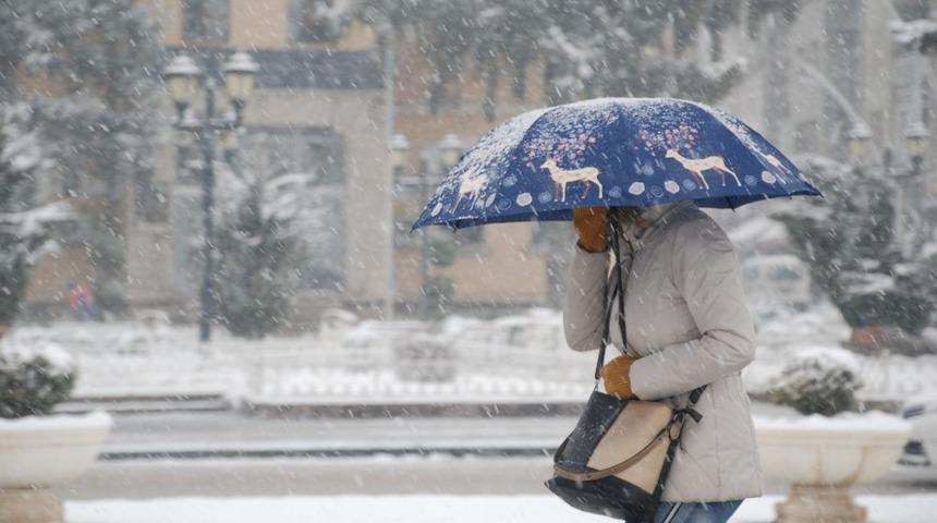 Tokat&rsquo;ta kuvvetli kar yağışı uyarısı