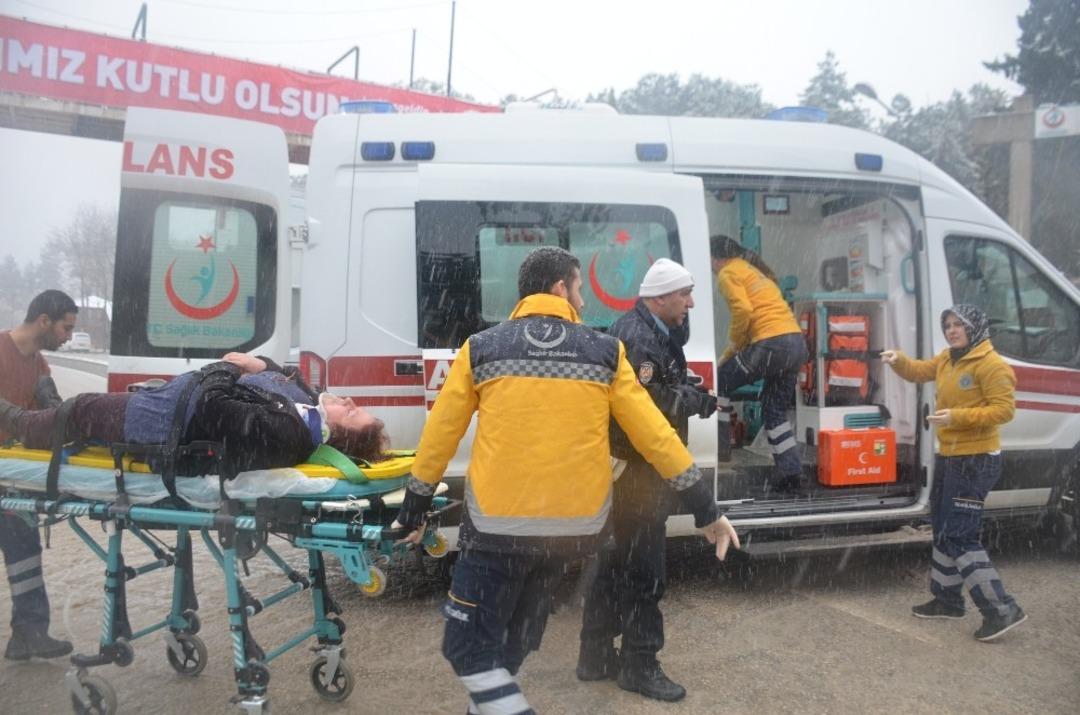 Bilecik&rsquo;te trafik kazası: 1 yaralı