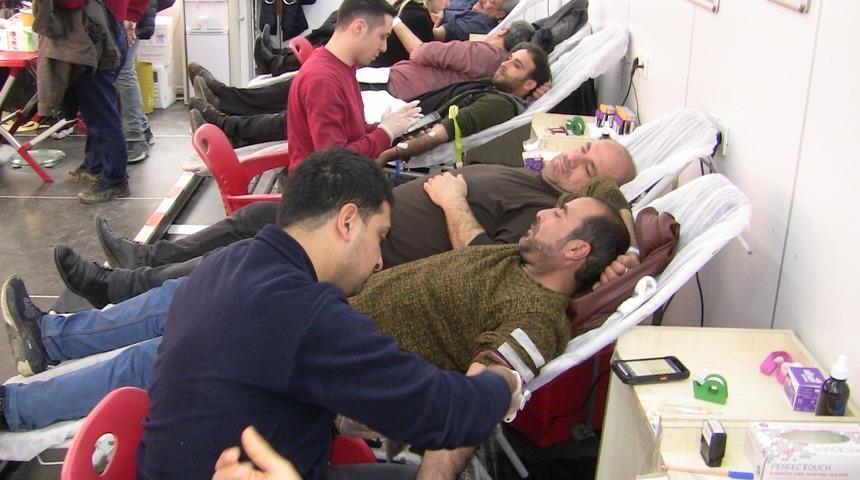 Ceylanpınar&rsquo;da kan bağışına yoğun ilgi